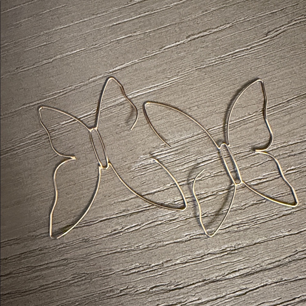 Butterfly earrings